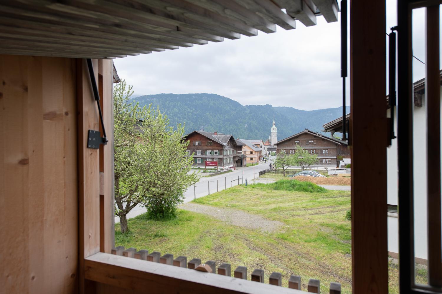 Ferienwohnung Gertrud Bezau Buitenkant foto